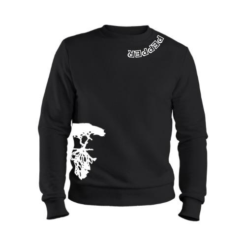 SIDED LOGO SWEATER